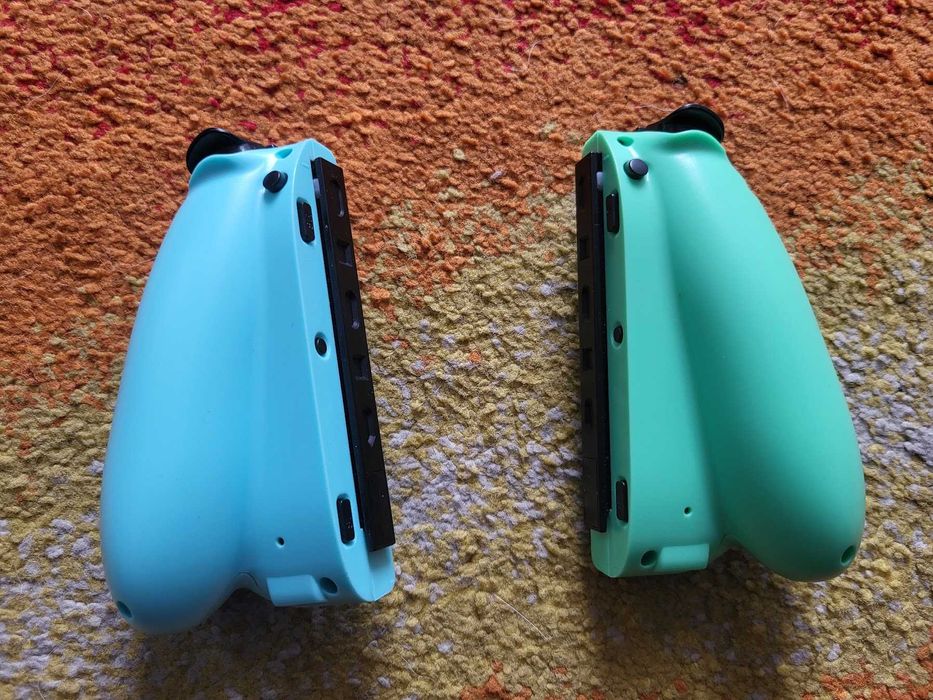 Kontrolery Joypads Joycon do Nintendo Switch – zielony i niebieski