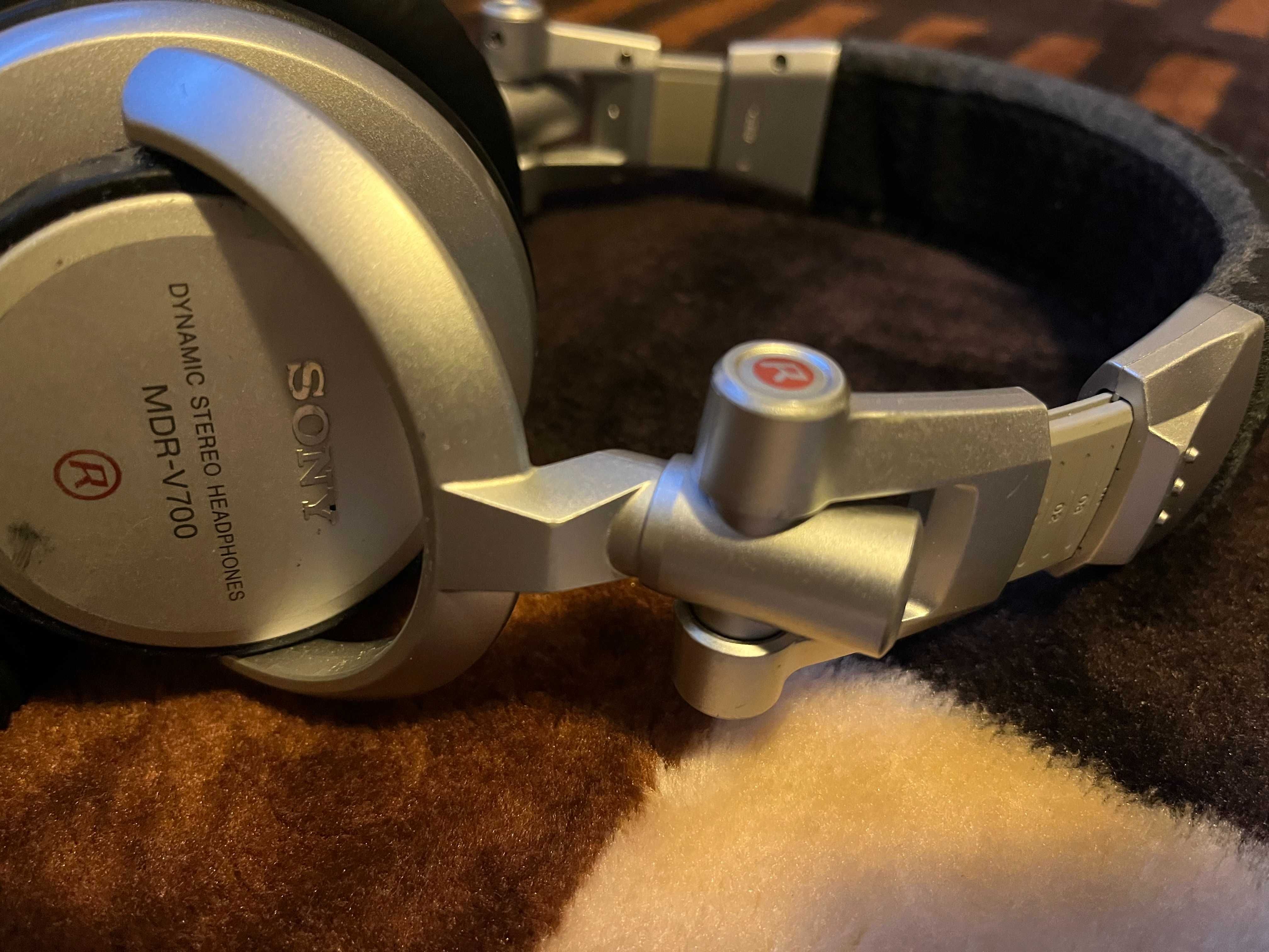 Słuchawki SONY MDR-V700DJ, oryginalne, stan bdb, unikat