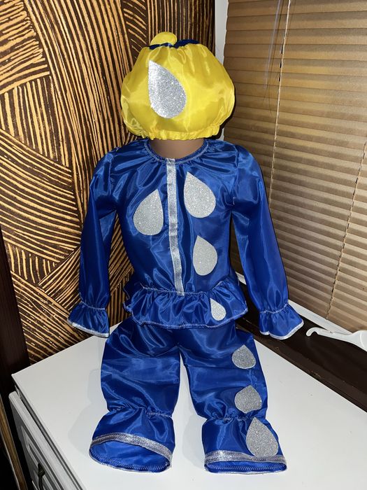 Карнавальний костюм промінчик,гриб,джміль,баклажан,заєць,дощик,мухомор