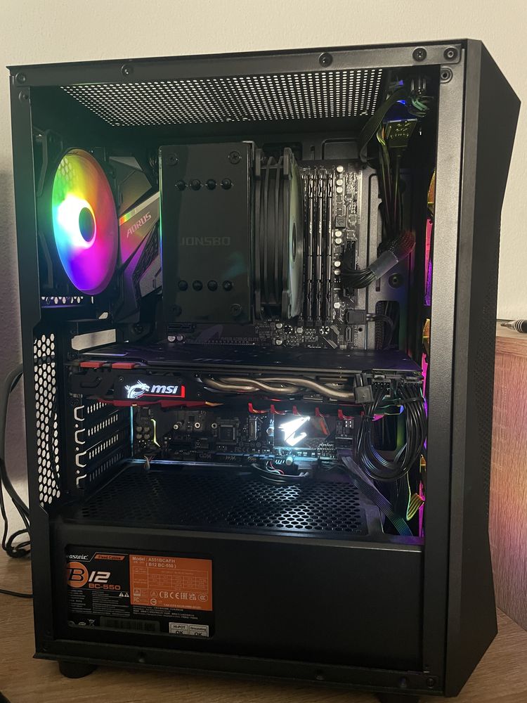 Computador Gaming Ryzen 7 + monitor+ teclado+ rato