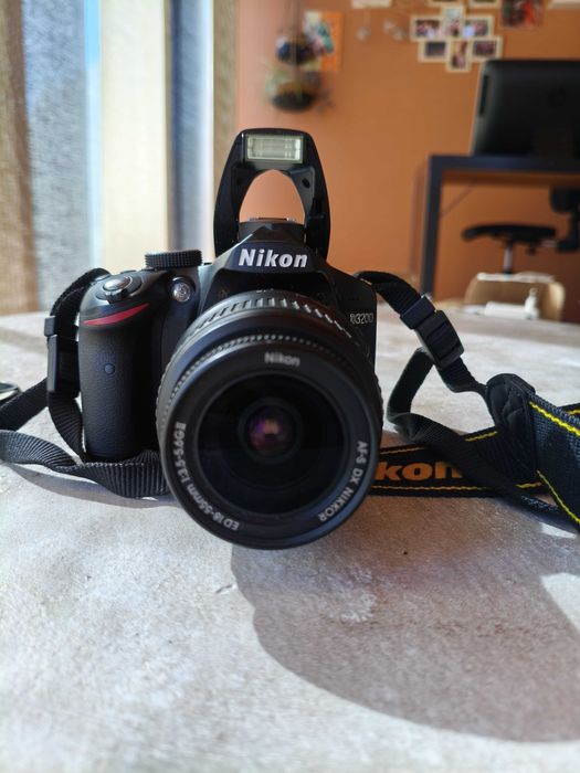 Kit Completo! Nikon D3200 +Lente 18-55mm Vr + Tripé e Acessórios