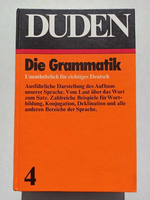 DUDEN - Die Grammatik - tom 4 - richtiges Deutsch