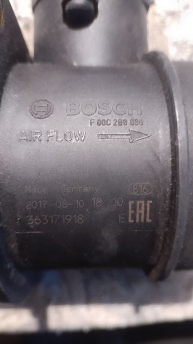 Датчик ДМРВ ваз 2110