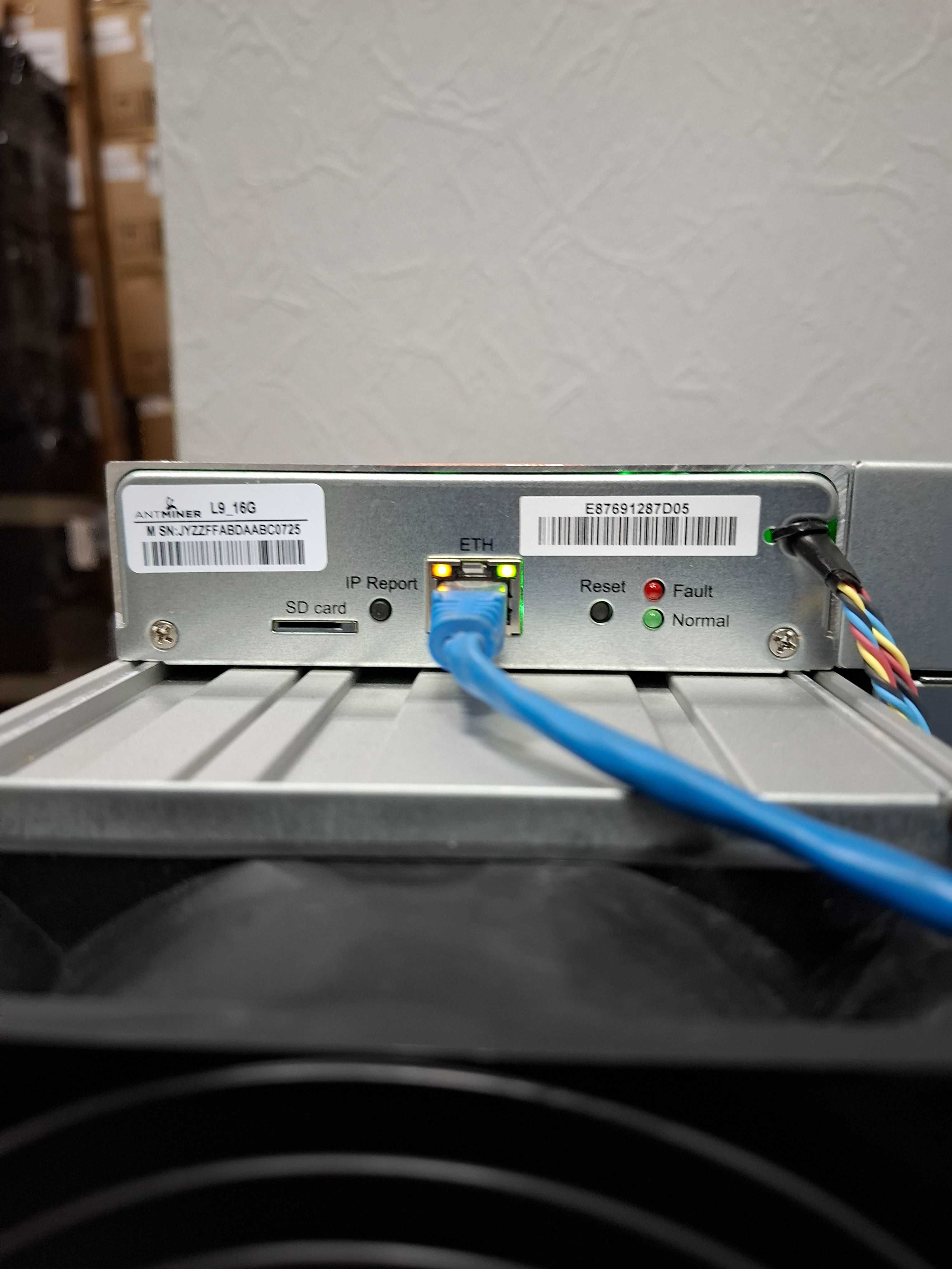 Асік BITMAIN Antminer L9 17G 9000$ (Найнижча ціна в Україні)