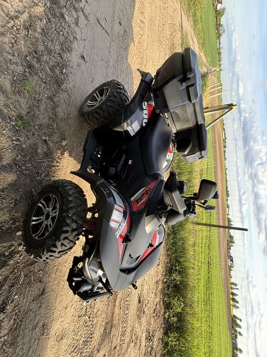 Quad Linhai 500 4x4 homologacja, zarejestrowany