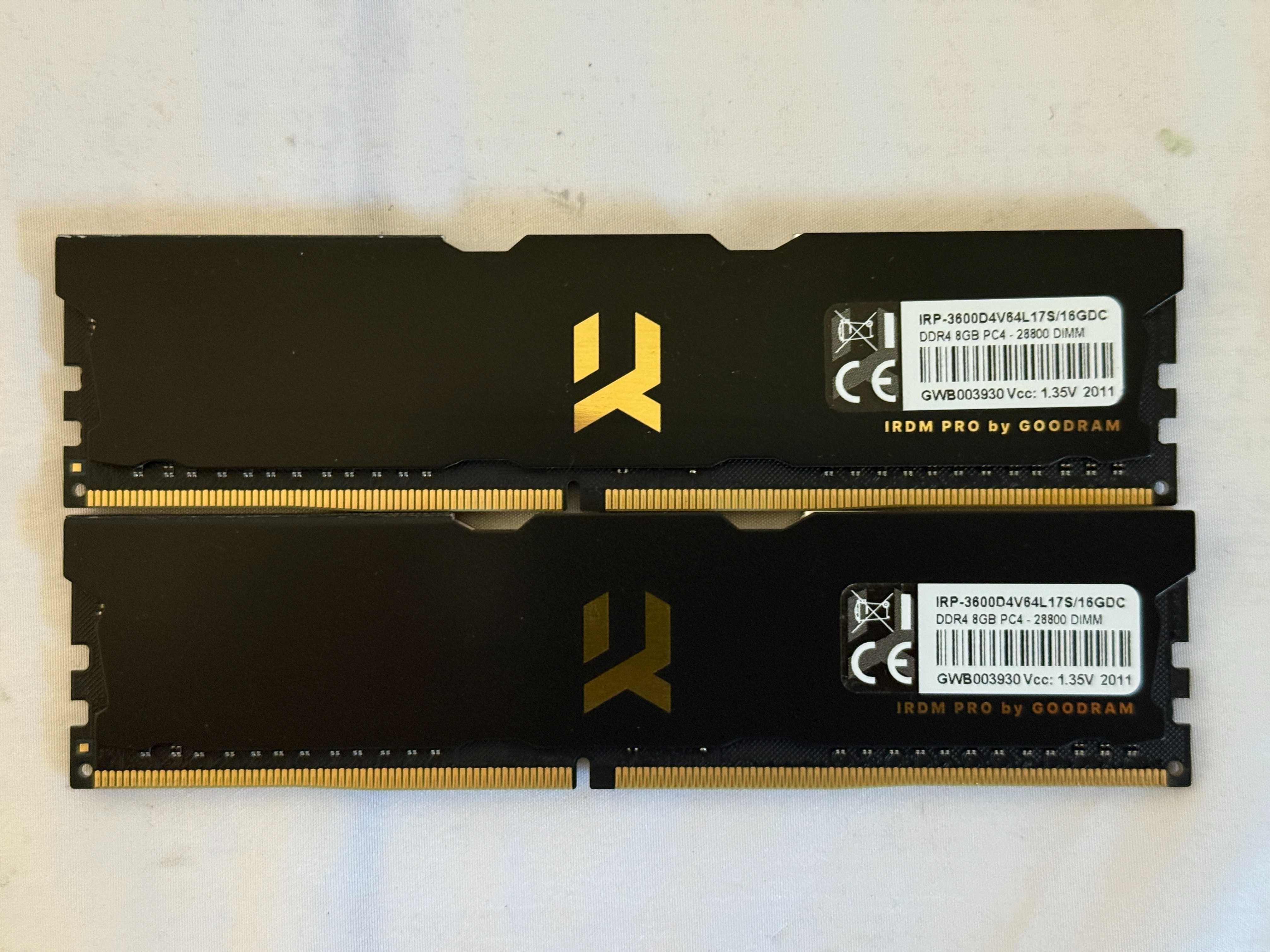 Pamięć RAM DDR4 Goodram IRDM PRO 2x8GB 16GB 3600MHz