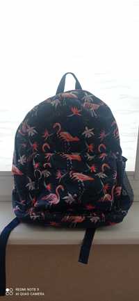 Шкільний рюкзак з фламінго