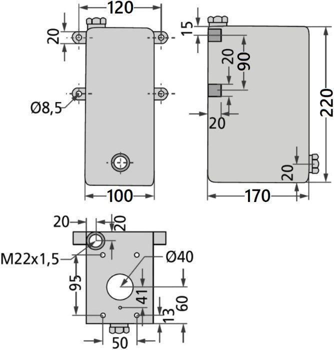 ZBIORNIK OLEJU 3L Ręcznej Pompy Hydraulicznej [0224]