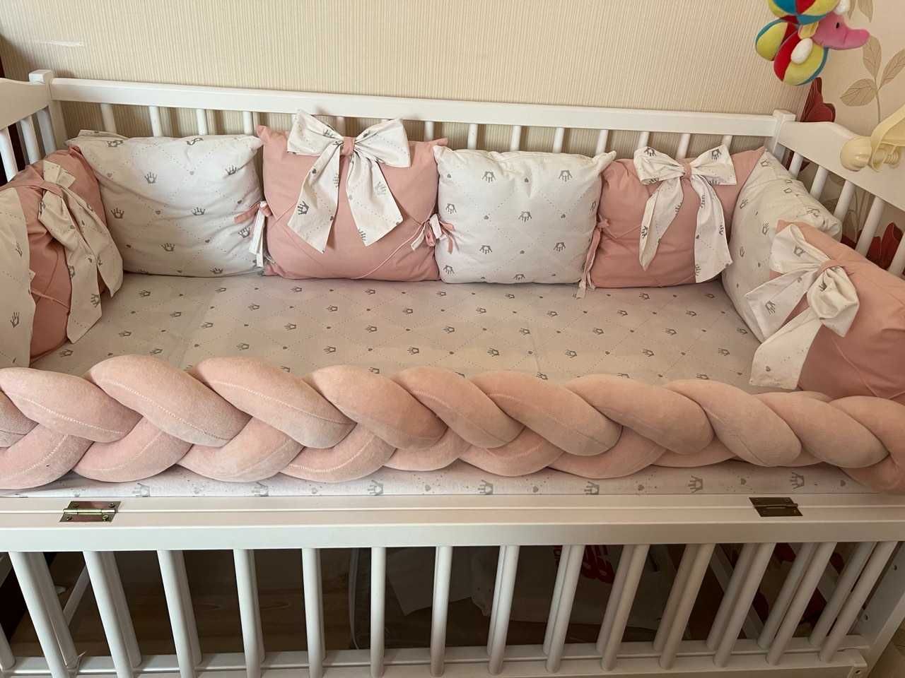 Набір постільної білизни 7в1 San Baby в кроватку 1560 грн