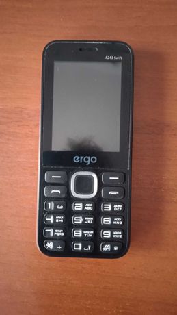 Мобильный телефон ERGO f243 Swift стартовий пакет в подарок.
