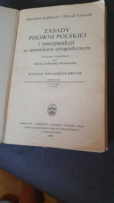 Zasady pisowni polskiej