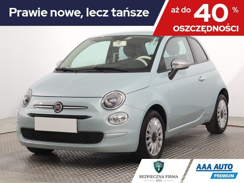 Fiat 500 1.0 mild-hybrid, Salon Polska, 1. Właściciel, Serwis ASO, Klima,