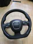 Kierownica audi a3 8p a4 b7 łopatki skóra alcantara