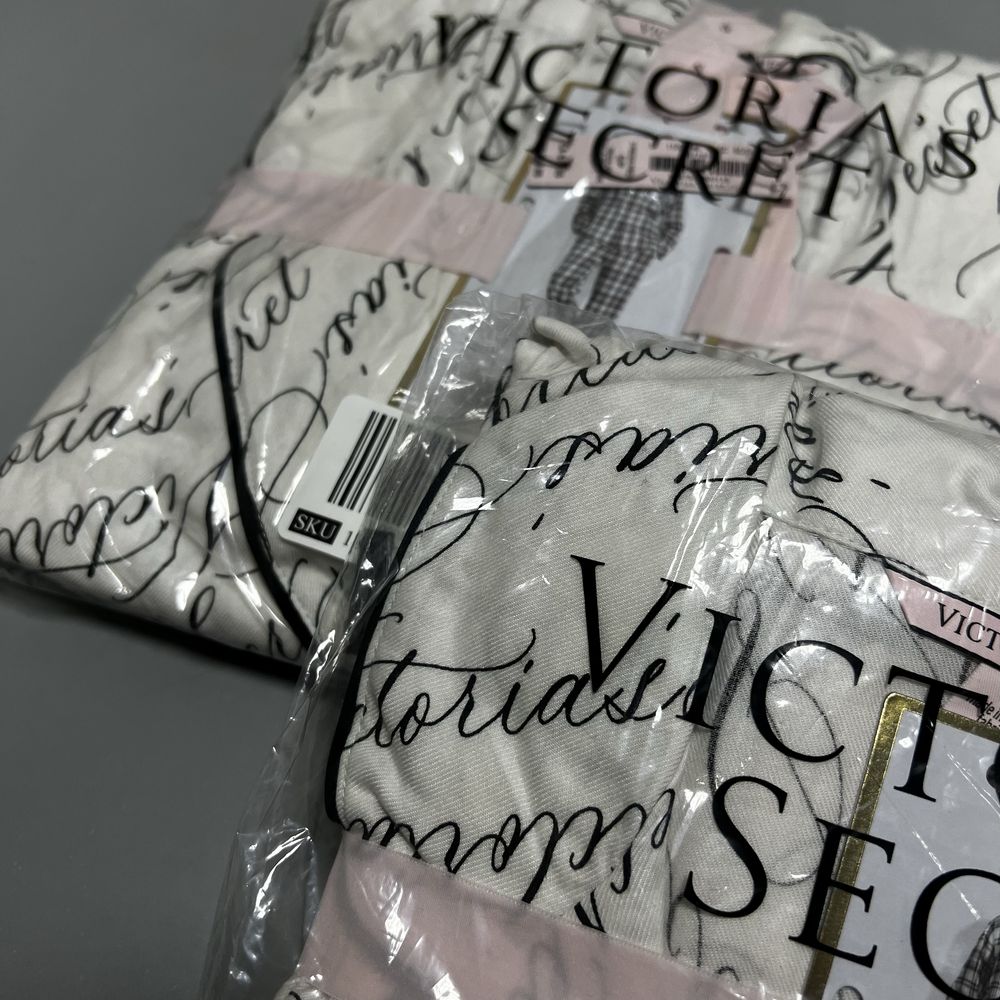 Victoria Secret Flanell оригинал новая пижама для сна фланель логотипы