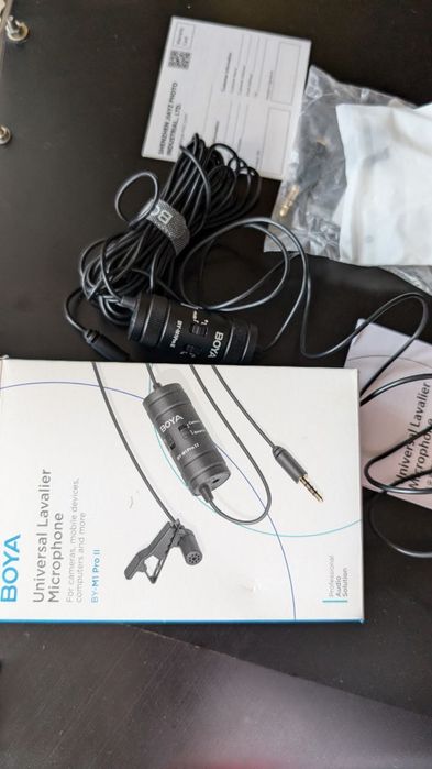 Boya m1 Pro 2  оригінал( петличний мікрофон провідний боя м1 про 2 ll)