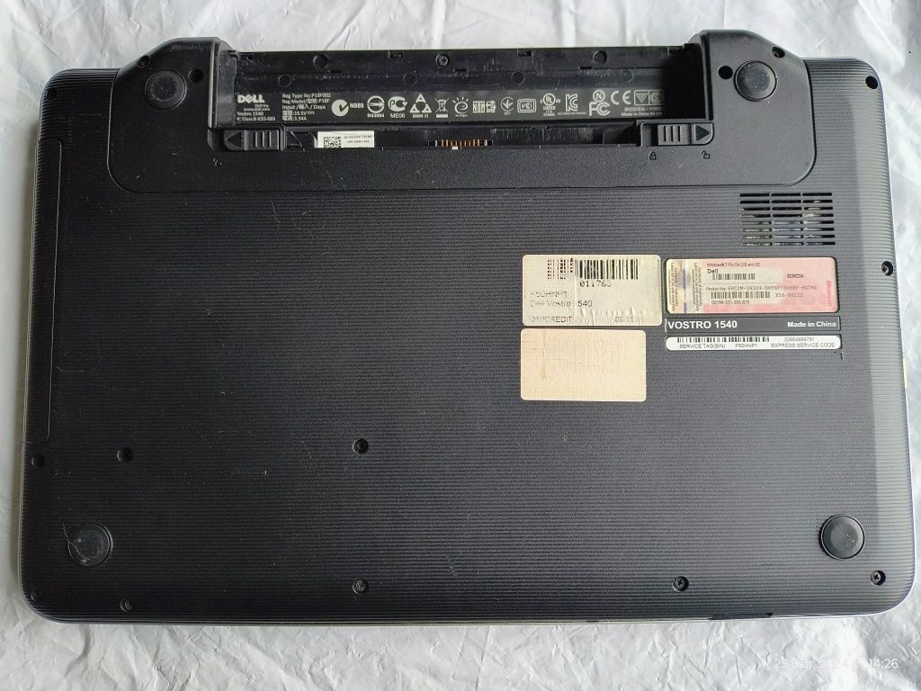 Надійний Dell Vostro 1540 Core i5 RAM 4 GB HDD 250 GB Intel HD