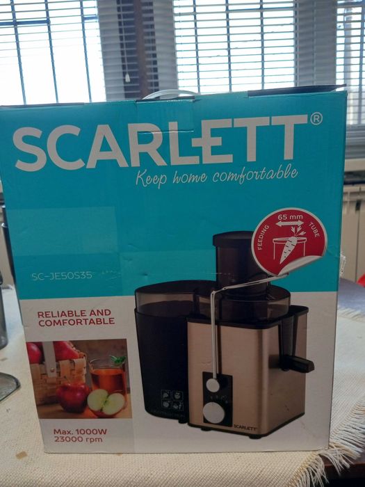 Продам соковижималку Scarlett SC JE50S35 – стан нової!