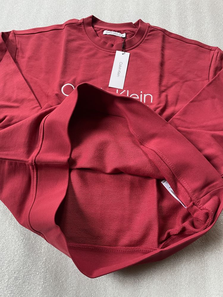 Новая кофта calvin klein свитшот(ck sweatshirt oversized)c америки М,L