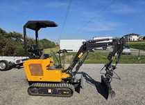 Wynajem minikoparki, minikoparka 1.5T
