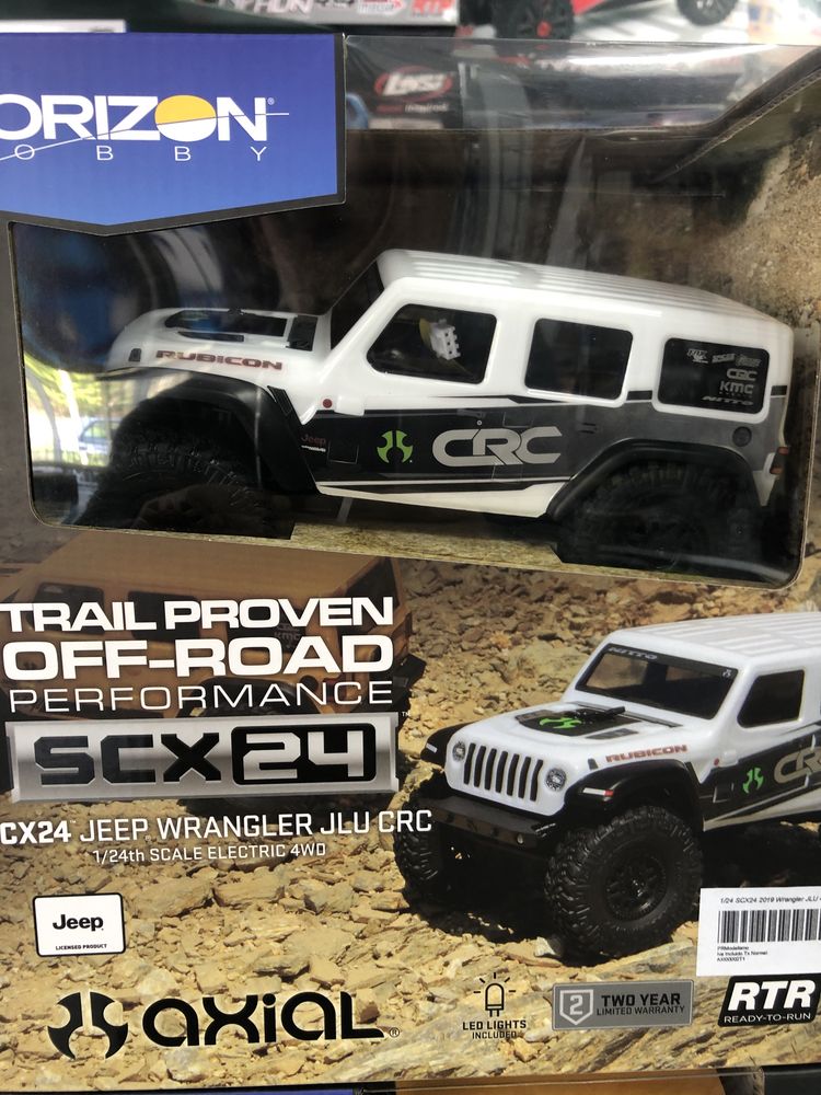 Axial jeep wramgler 1/24 Aceitamos pagamentos a prestações