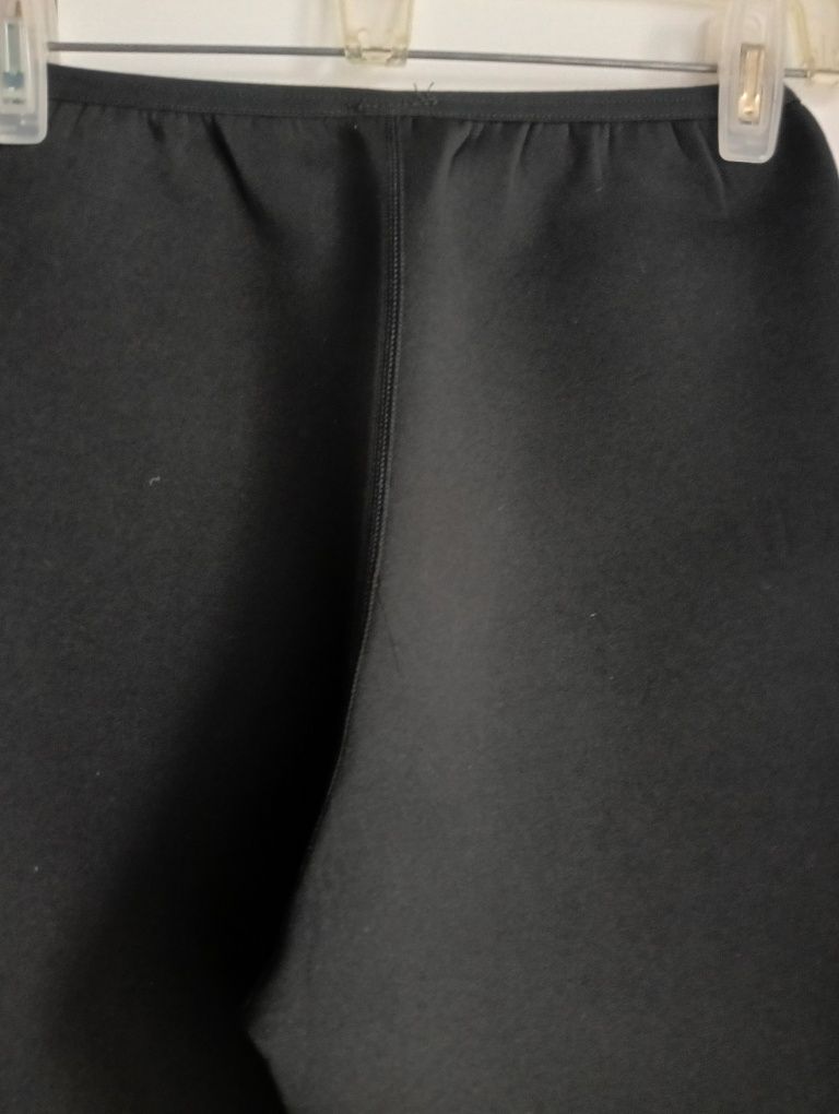 Piankowe legginsy damskie do ćwiczeń fitness utrzymujące temperaturę