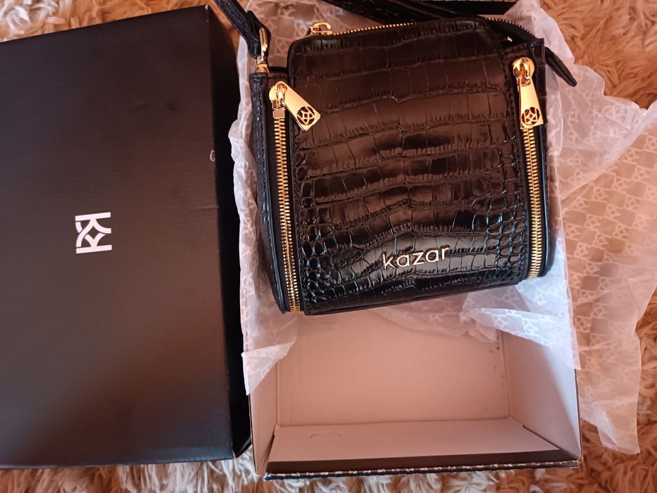 Mała torebka skórzana Kazar