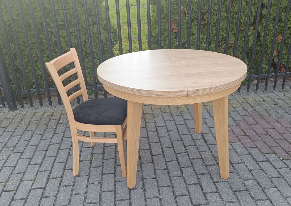 Stół okrągły rozkładany premium