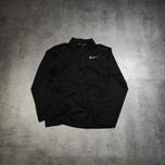 MĘSKA Bluza Sportowa PREMIUM Czarna Suwak Bieganie GYM Siłownia Nike