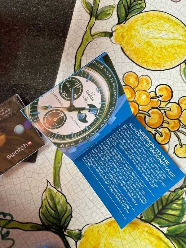 Omega x Swatch Wodoodporna Super Księżyc: Styl Kosmiczny i Trudność