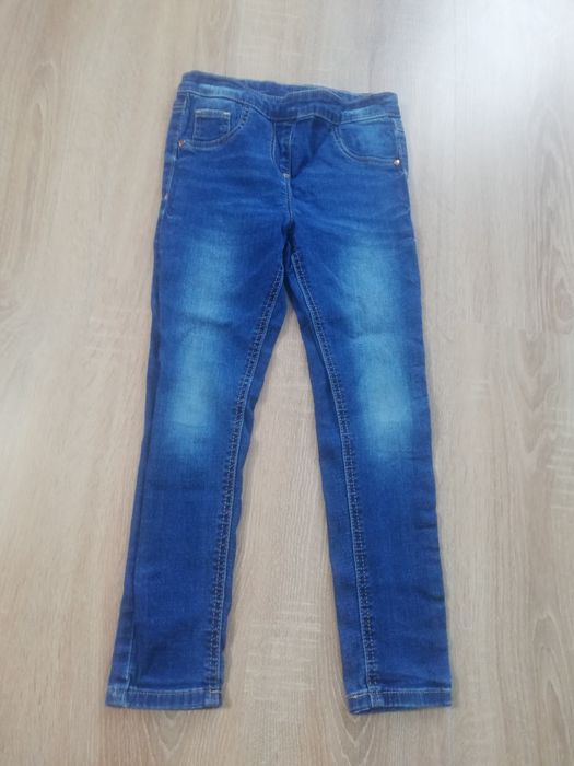 Leginsy jeansowe next r. 116