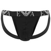 Jockstrap Emporio Armani czarne roz L bielizna męska jockstrapy sport