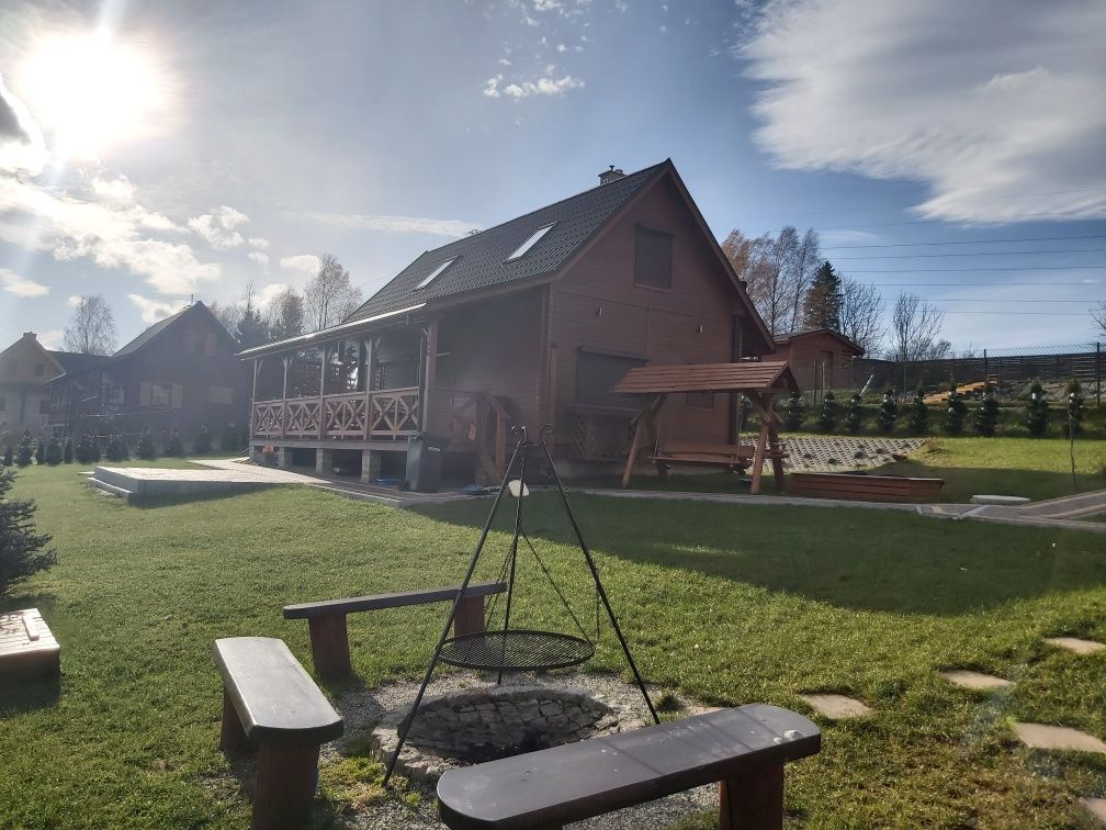 Dom na Kotelnicy dom domek w górach wakacje ferie Beskid/ bania/komine