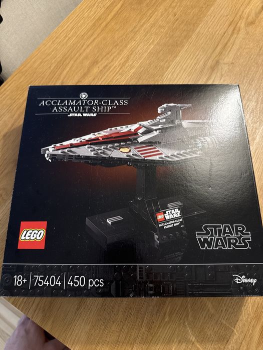 Acclamator ship Lego