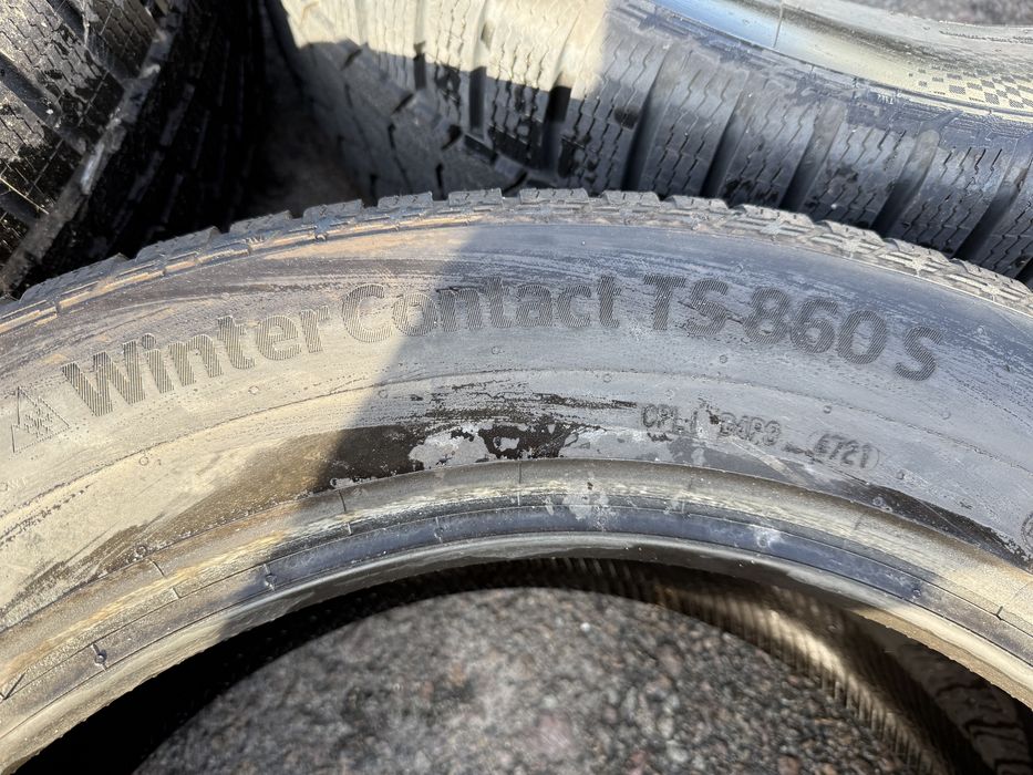 Продам комплект зимней резины Continental r21 275/50