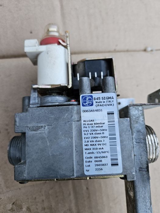 Клапан Sigma 845 в идеальном состоянии