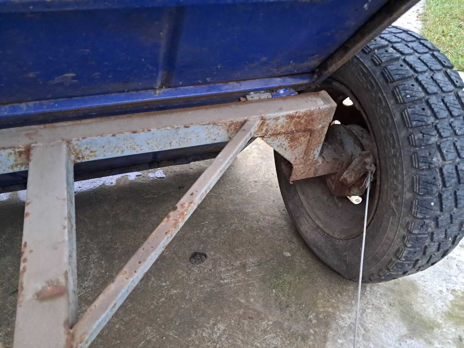 Причіп (прицеп) мотоблока, мототрактора, мінітрактора. Самоскид