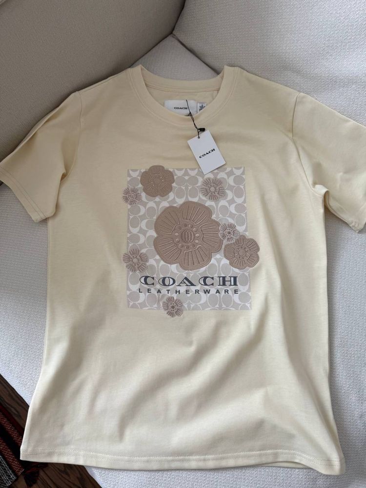 футболка COACH, розмір S, M