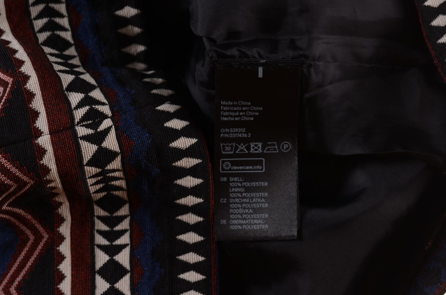 H&M krótka żakardowa spódniczka r. 32