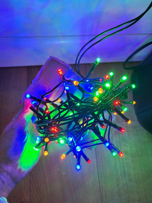 Lampki led 120 kolorowe
