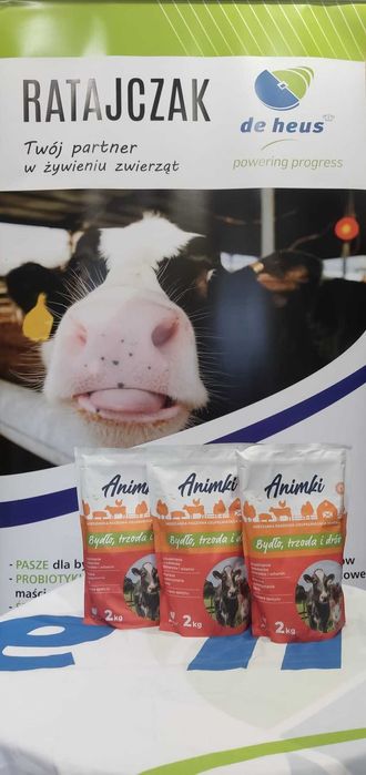 Animki Bydło Trzoda Drób witaminy minerały De Heus 2kg