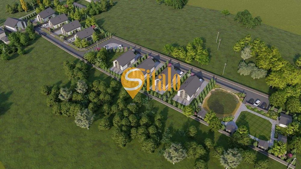 Компактний котедж у центрі с. Вишеньки, закрита територія. Без%