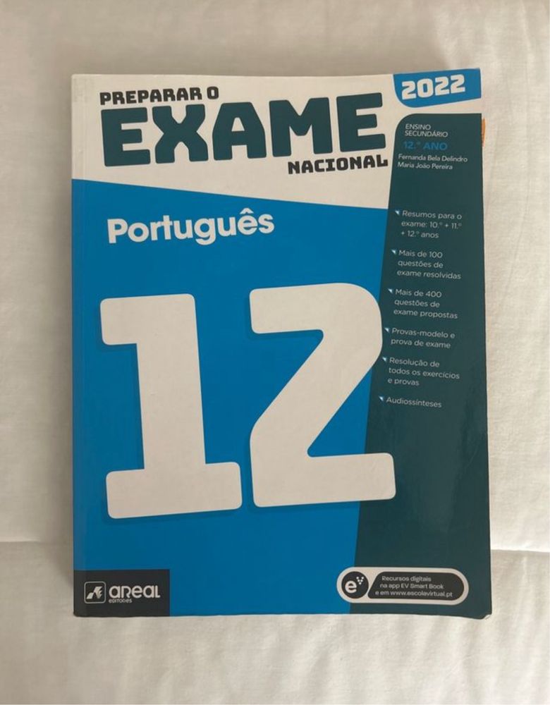 Livro: Preparar o Exame Nacional Português 12