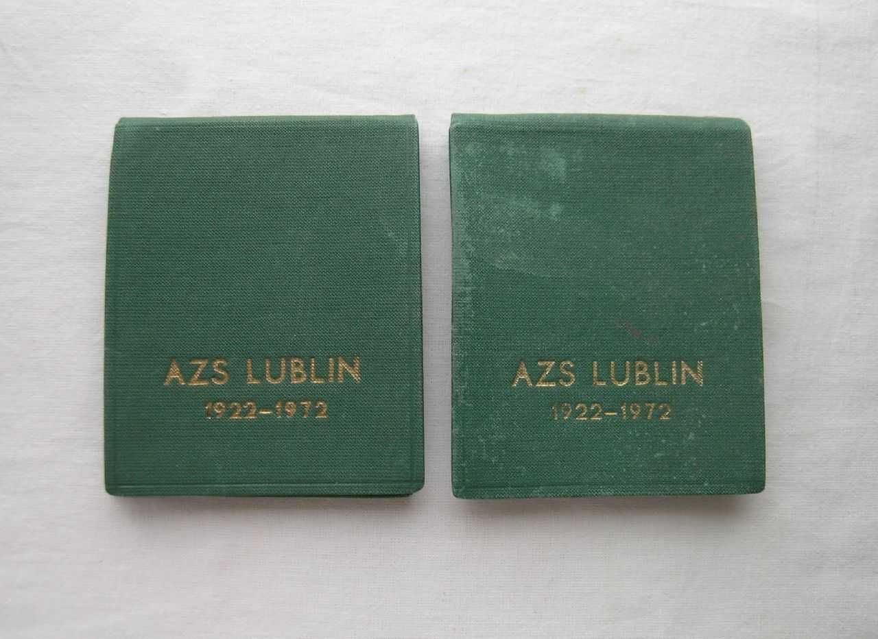 Pudełko na medal AZS Lublin 1922 - 1972