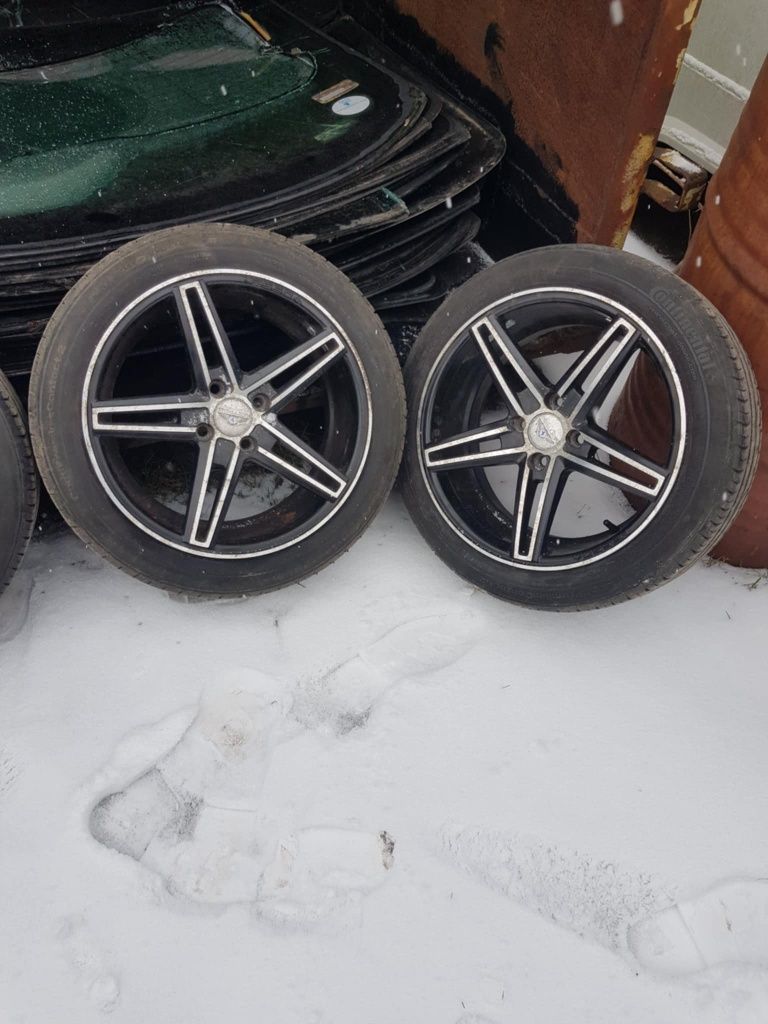 Koła alufelgi 4x100 16 vossen vw lanos golf skoda seat lupo komplet
