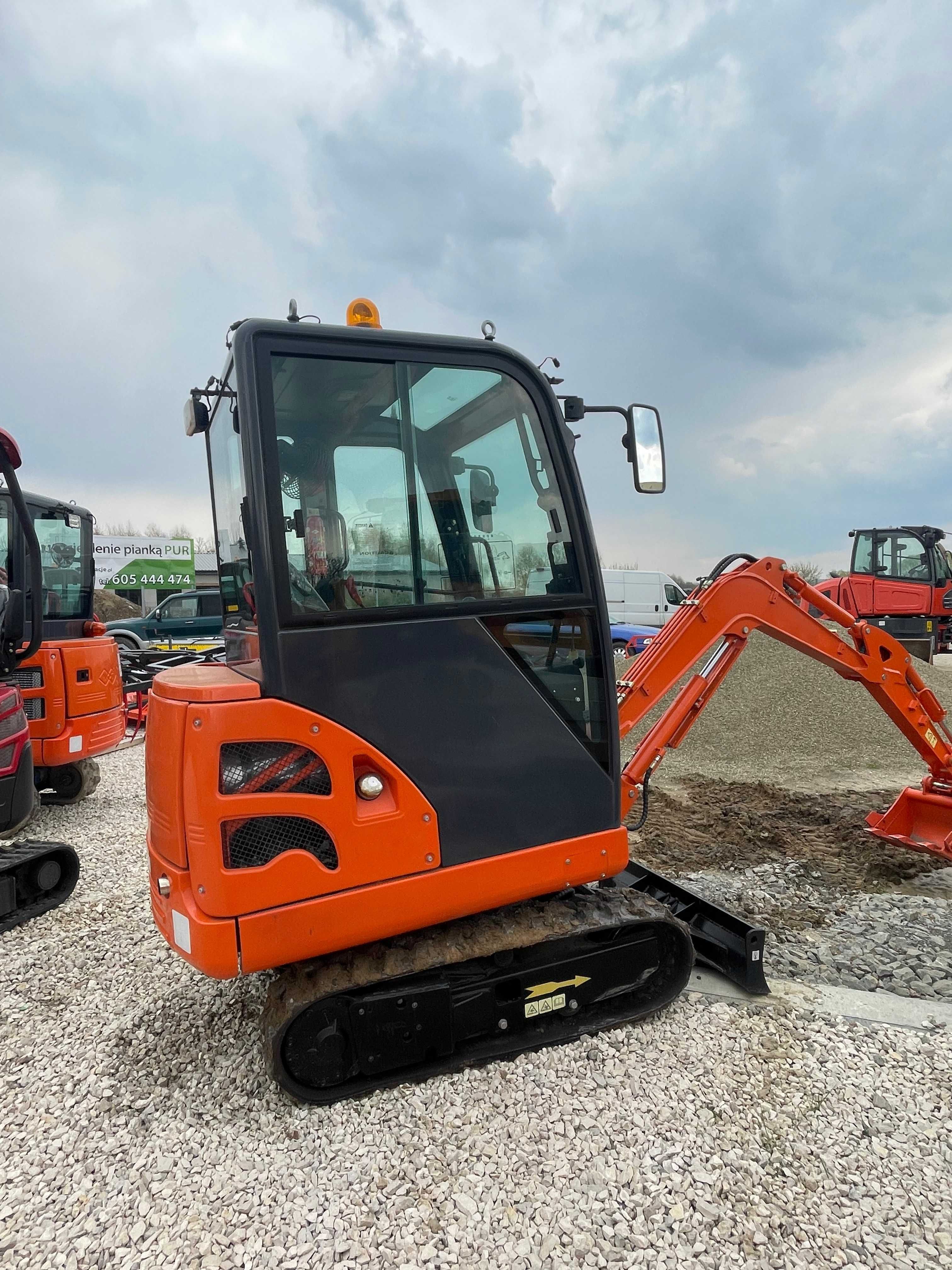 Nowa Mini Koparka NT18 1800KG Zestaw łyżek Yanmar Kubota JCB