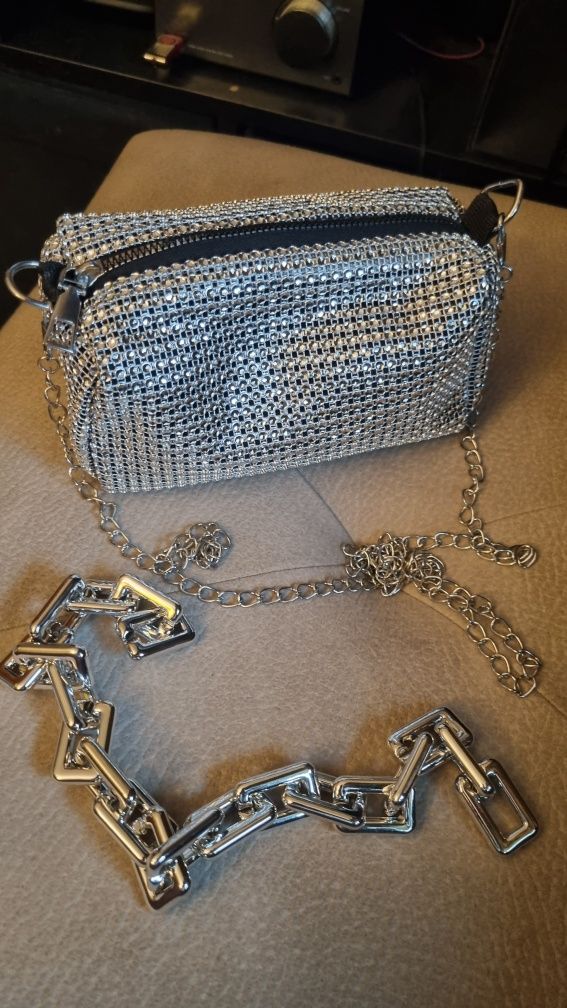 Bolsa com strass