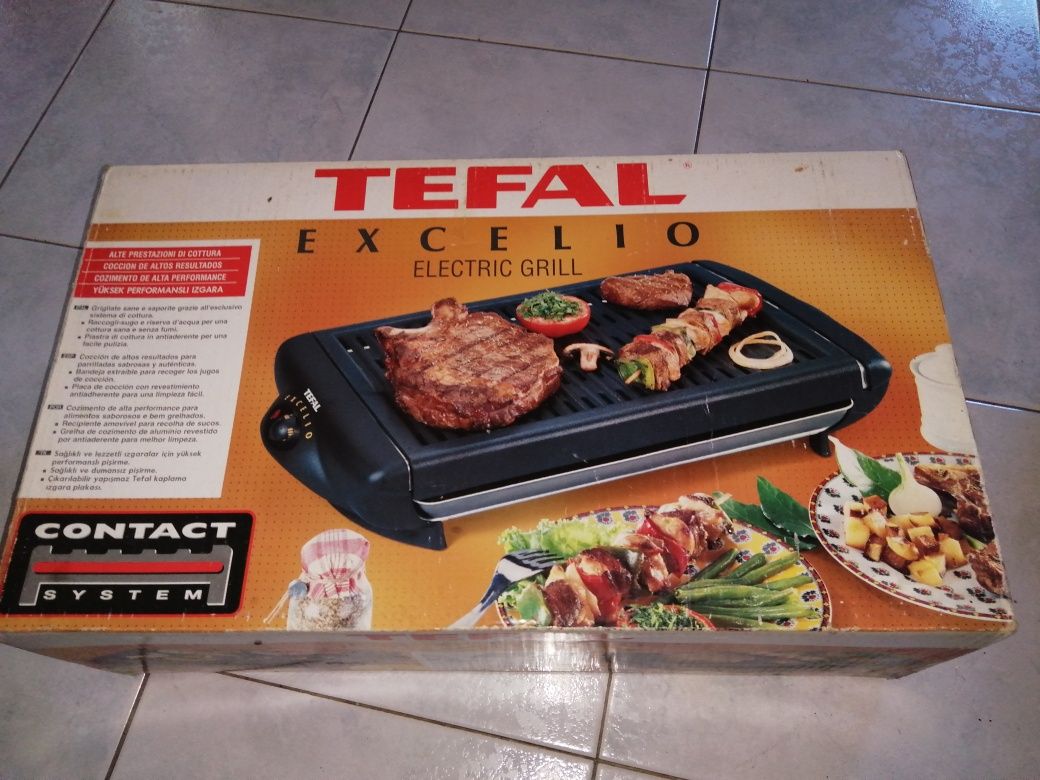 Grelhador elétrico tefal