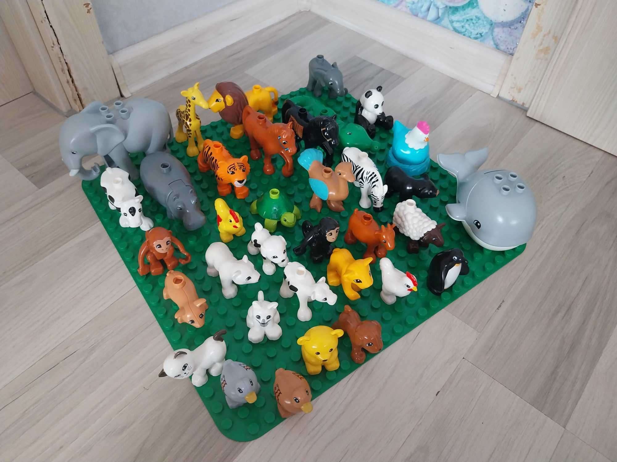 Lego jak Duplo Zwierzęta wielki zestaw