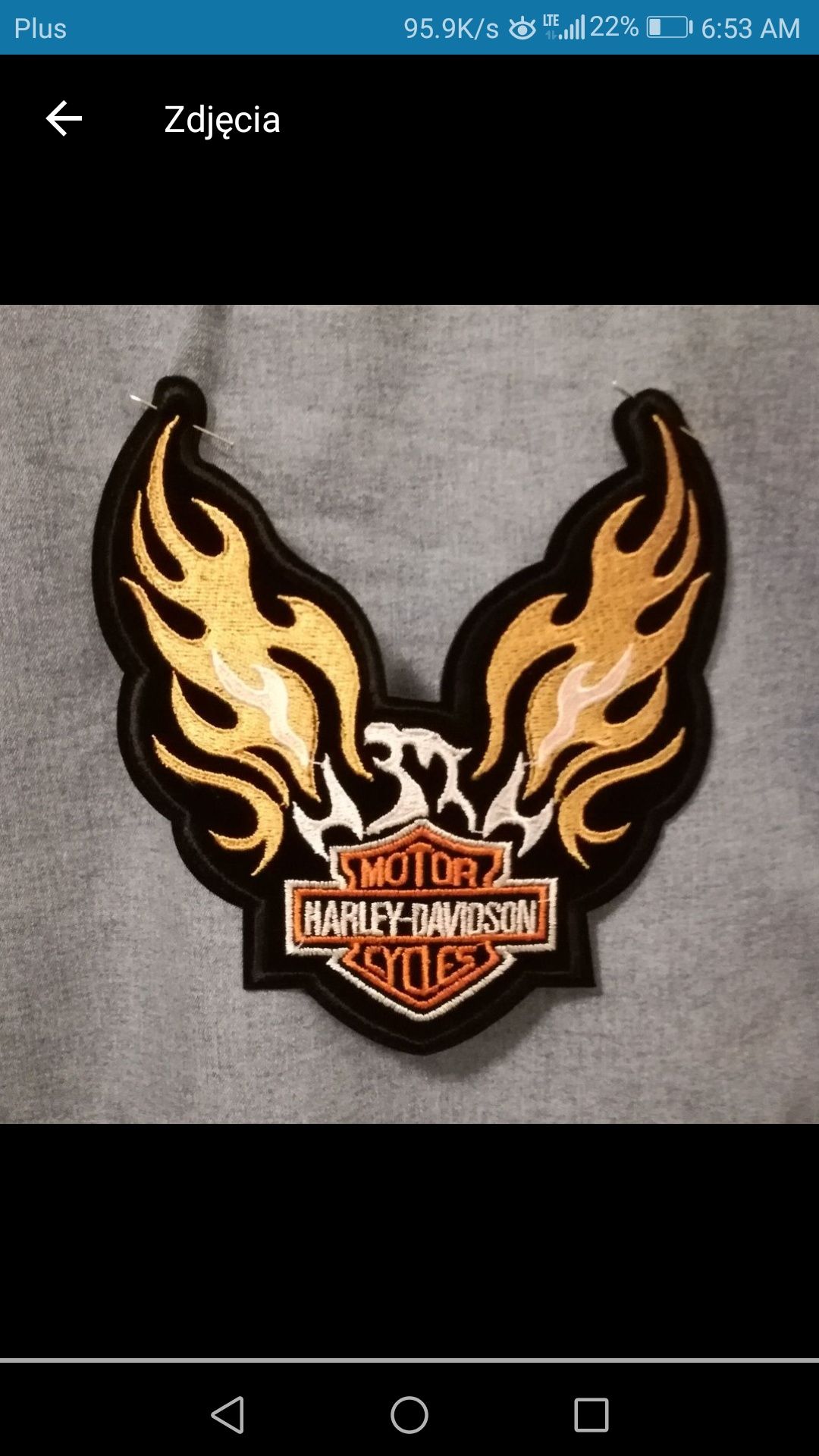 Naszywka HARLEY Davidson Nowa