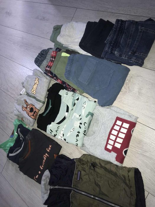 Paka ciuchów ciuszków dla chłopca 98 rozmiar